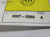 Allen-Bradley 800T-X559 Series A Legend Plate ! NWB !