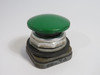 Allen-Bradley 800T-D1 Push Button Green Mushroom Head *Cosmetic Dmg* USED