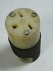 Hubbell HBL5669-C Connector Power Entry Socket 15AMP 250V USED