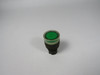 Allen-Bradley 800EP-LF3 Green Illuminated Flush Push Button USED