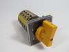 Coprel TCN-12 Rotary Switch 220/380/550V 6-Pos Selector Knob SHELF WEAR USED