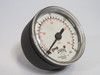 Winters PEM1403 Pressure Gauge 0-30psi 2" Diameter 1/4" NPT Back Mount USED