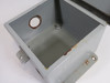 Hoffman A606CH Steel Latching Enclosure 6x6x4" SHELF WEAR USED