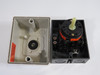 Moeller T0-3-151/I Rotary Cam Switch 6-Pos 600V 14A w/ Enclosure + Knob ! NOP !