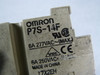 Omron P7S-14F G7S Series Relay Socket 6A 277VAC USED