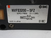 SMC NVFS3200-5FZ 4/5 Solenoid Valve w/Seal 21-26VDC 0.1-1.0mPa USED