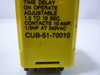 Potter & Brumfield CUB-51-70010 Relay Time Delay 1-10 Sec 10A 240V USED