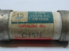 English Electric C15N Energy Limiting Fuse 15A 600V USED