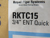 Royal RKTC15 ENT to EMT Set Screw Adapter 3/4" Box of 50 ! NEW !