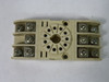 Electromatic S411 Relay Socket 10A@300VAC 10A@400VAC USED