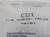 ARO 104104-C01 Check Valve 1/8"NPTF Port ! NWB !
