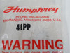 Humphrey 41PPBRB TAC Valve 4 Way Detended N.O/N.C 5 Port 1/8NPT 0-125psi ! NWB !