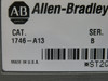 Allen-Bradley 1746-A13 Series B 13-Slot Mounting Chassis *Cosmetic Dmg* USED