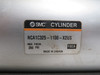 SMC NCA1C325-1100-X2US Med Duty Air Cylinder 3.25" B 11" S SHELF WEAR USED