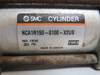 SMC NCA1R150-0100-X2US Med Duty Air Cylinder 1.5" B 1" S SHELF WEAR USED