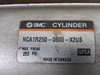 SMC NCA1R250-0600-X2US Med Duty Air Cylinder 2.5" B 6" S COSMETIC DMG USED