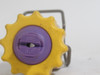 Bex 1KBF6530 K-Ball Clip On Spray Nozzle Flat Fan 65 Degree Angle 40psi USED