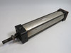 SMC NCA1C250-1000-X2US Med Duty Air Cylinder 2.5"B 10"S w/Clevis SHELF WEAR USED