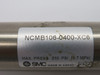 SMC NCMB106-0400-XC6 Air Cylinder 1-1/16" B 4" S 250psi SHELF WEAR USED