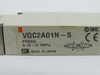 SMC VQC2A01N-5 Solenoid Valve 4-Position 3-Port 24VDC 0.15-0.7MPa RUST USED