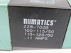 Numatics 152SA400K Solenoid Valve .11A 100-115V@50Hz 110-120V@60Hz USED