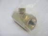 Deltrol CP20B Poppet Check Valve 1/4"NPTF *Brass* NEW