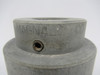 Magnaloy M40012012 Jaw Coupling Flange 1-5/8"B 3.98"OD 1.52"LTB 3/8"Keyway USED