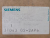 Siemens 3TD4302-2AP6 Reversing Contactor 220V@50Hz 240V@60Hz NEW