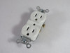 Pass & Seymour CR15-W Receptacle 15A 125V 2P 3Wire White ! NEW !