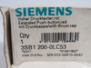 Siemens 3SB1200-0LC53 Extended Push Button Red Cap *Damaged Box* NEW