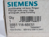 Siemens 3SB1118-6BE51 Pilot Light Green Lens NEW