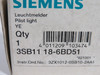 Siemens 3SB1118-6BD51 Pilot Light Amber Lens NEW