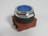 Siemens 3SB1118-0AF51 Illuminated Push Button Blue Cap NEW