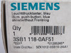 Siemens 3SB1118-0AF51 Illuminated Push Button Blue Cap NEW