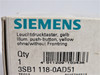 Siemens 3SB1118-0AD51 Illuminated Push Button Yellow Cap NEW