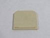 Weidmuller APSAKK-4/10 Ceramic Terminal Block End Plate Lot of 20 USED