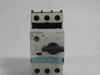 Siemens 3RV1021-1GA10 Circuit Breaker 4.5-6.3A 690VAC MISSING PLASTIC COVER USED