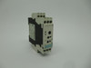 Siemens 3RP1505-1AQ30 Timing Relay 24V 100-127VAC 50/60HZ USED