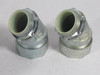 O-Z/Gedney 4Q-4150T 45-Degree Liquid Tight Connector Size 1-1/2" 2-Pack NEW