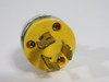 Cooper 2474 Armored Plug 15A 125V 3-Wire 2-Pole *Missing Screw* NOP