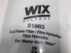 Wix 51663 Spin-On Hydraulic Filter 325psi 18-20gpm 10 Micron *Dented* NEW