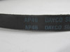 Dayco AP46 Super Blue Ribbon V-Belt 48.3" Length x 1/2" Width x 0.31" Thick NOP