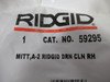 Ridgid 59295 A-2 Drain Cleaning Mitt Right Hand ! NEW !