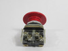 Allen-Bradley 800T-D6JA Push Button Series T Jumbo Mushroom Head Red 1NC 1NO NEW