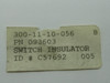 Generic 093603 Switch Insulator 300-11-10-056 *Lot of 8* NOP