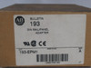 Allen-Bradley 193-EPM1 Series A DIN Rail Panel Adapter NEW