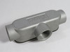 Crouse-Hinds T39 Aluminum Condulet Body 1" T-Shape C/W Cover & Gasket USED