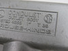 Crouse-Hinds T39 Aluminum Condulet Body 1" T-Shape C/W Cover & Gasket USED