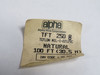Alpha Wire TFT-250-8 PFTE Tubing 0.129" Min ID 0.141" Max ID 100' Length NOP