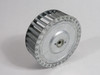 Generic Blower Wheel 3/16" Bore No Keyway 3-7/8" OD 1-3/8" W USED